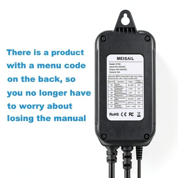 MEISAIL Temperature Controller Waterproof Sensor Blue Screen-5