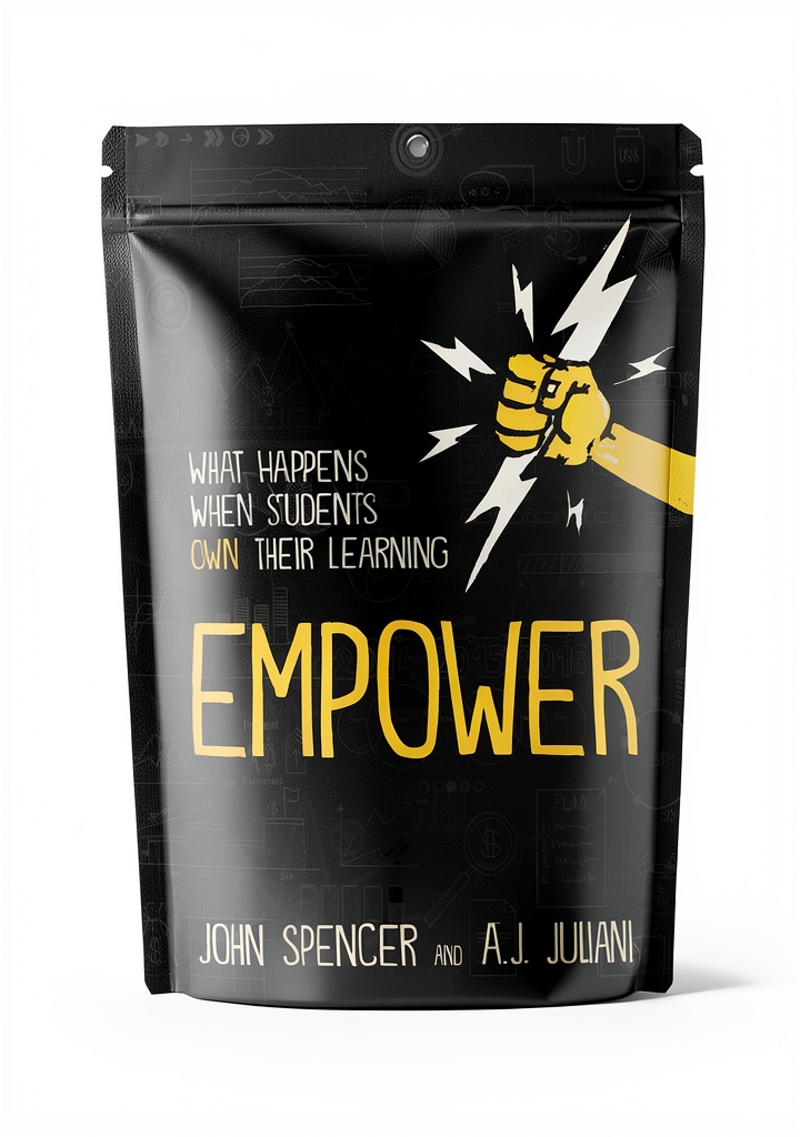Kindle book cover showcasing experimental education methods
