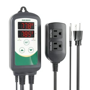 Inkbird Temperature Controller Heating Cooling Alarm ETL-0