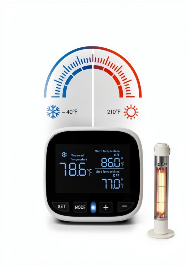 ZILLSEA Temperature Controller Programmable Heating Cooling-2