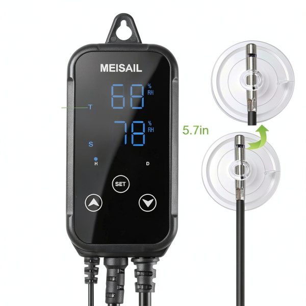 MEISAIL Temperature Controller Blue Screen Dual Display-2
