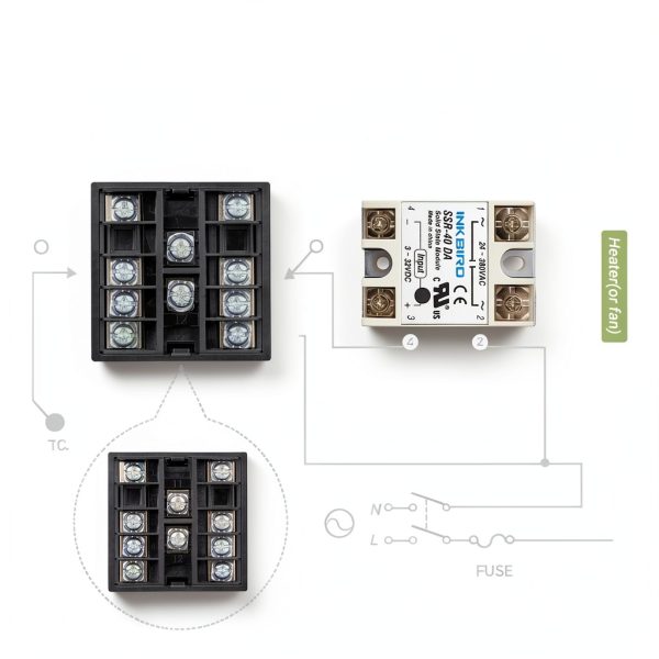 Inkbird PID Temperature Controller Digital Display SSR-5