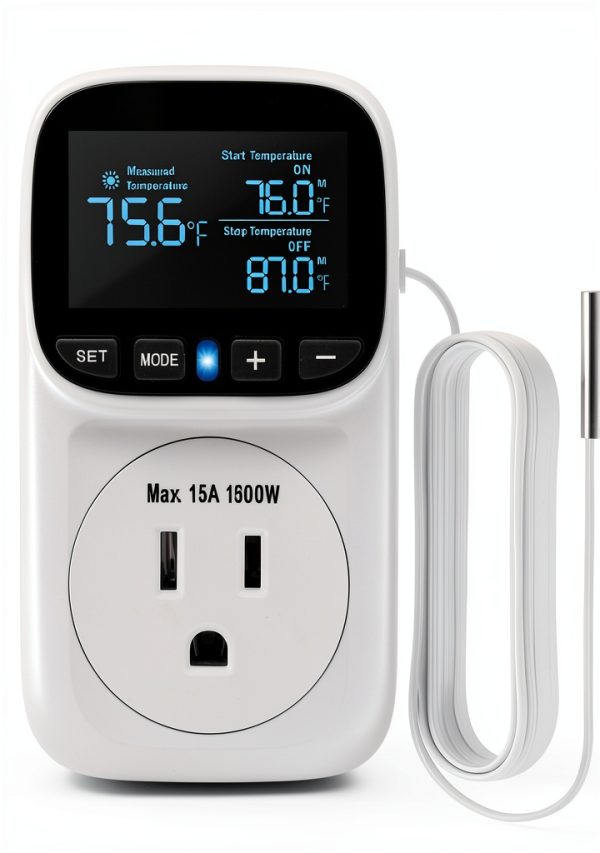 ZILLSEA Temperature Controller Programmable Heating Cooling-0