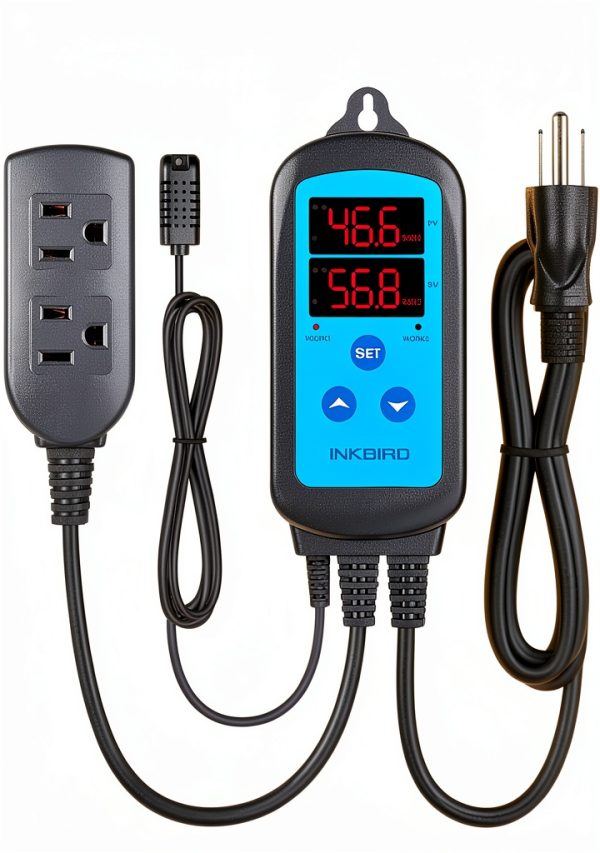 Inkbird Temperature Humidity Controller Dual Relay Grow Tent-2