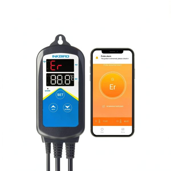 Inkbird Wi-Fi Aquarium Temperature Controller Programmable-3