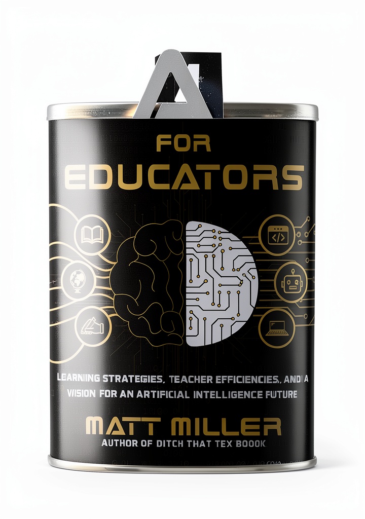 Ditch That Textbook Education Methods Digital Book open on tablet showing classroom implementation strategies