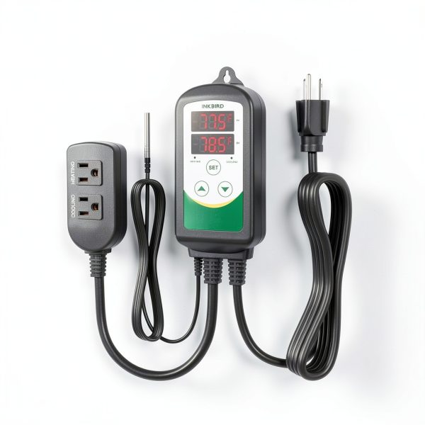 Inkbird Temperature Controller Heating Cooling Alarm ETL-6