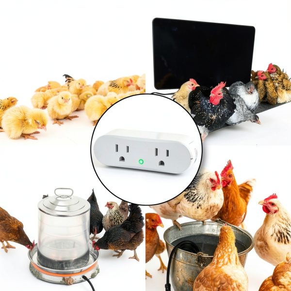 Zoblise Thermostat Outlet Automatic Temperature Control 15A-2
