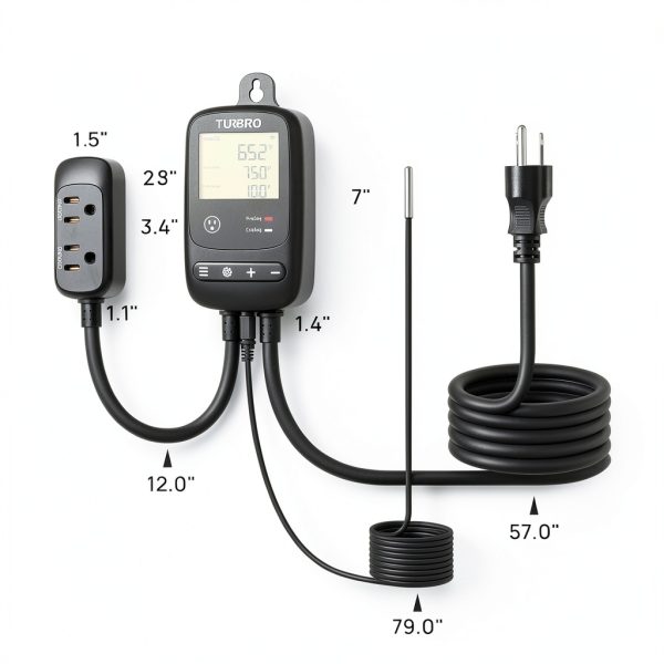 TURBRO Smart Temperature Controller WiFi Programmable Timer-6