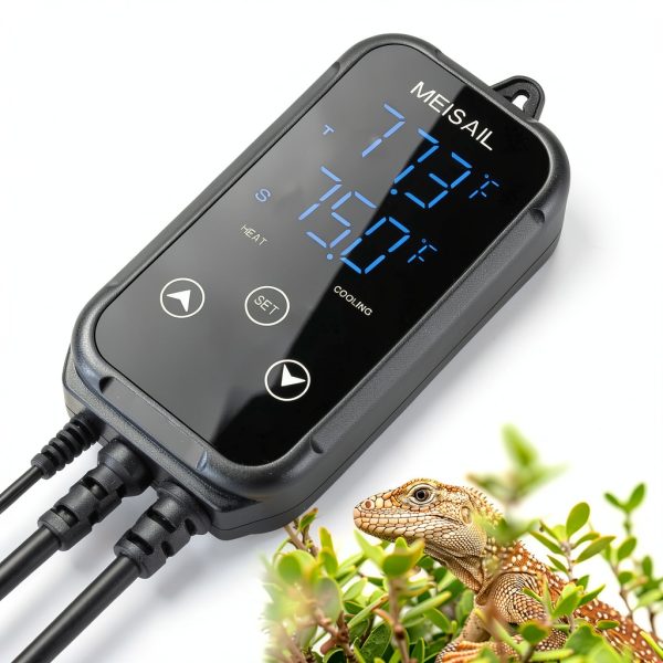 MEISAIL Temperature Controller Waterproof Sensor Blue Screen-2