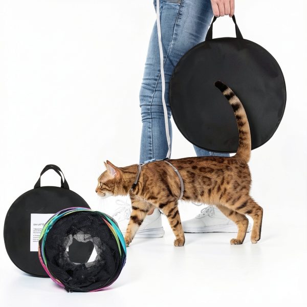 Outdoor Cat Enclosure Tunnel with Carry Bag – Unicorn Catcher 2‑Cube-6
