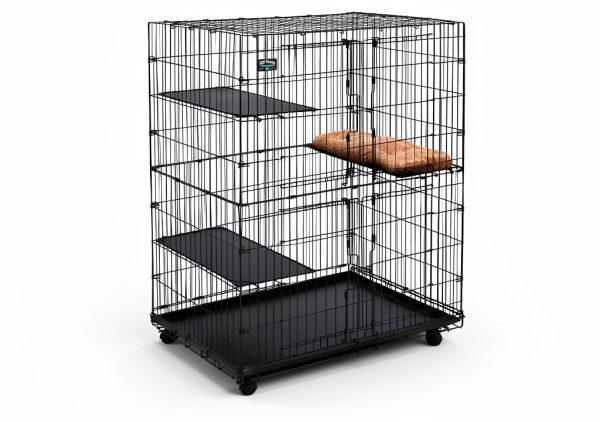 Replacement Cat Shelf for MidWest Playpen Model 130 Small Camel Steel-1