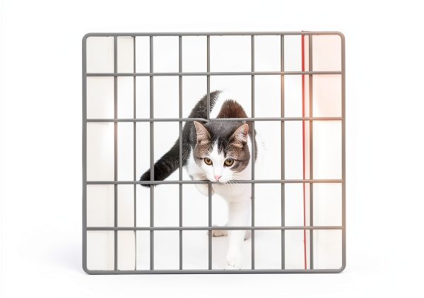 Oneluck 3-Tier Cat Cages Metal Wire 35.4"-5